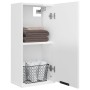 Glossy white wall-mounted bathroom cabinet 32x20x67 cm by vidaXL, Lockers and storage cabinets - Ref: Foro24-811301, Price: 4...