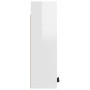 Glossy white wall-mounted bathroom cabinet 32x20x67 cm by vidaXL, Lockers and storage cabinets - Ref: Foro24-811301, Price: 4...