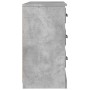 Aparador madera contrachapada gris hormigón 104,5x35,5x67,5 cm de vidaXL, Aparadores - Ref: Foro24-816236, Precio: 82,89 €, D...