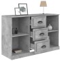 Aparador madera contrachapada gris hormigón 104,5x35,5x67,5 cm de vidaXL, Aparadores - Ref: Foro24-816236, Precio: 82,89 €, D...