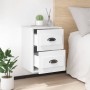 Wall-mounted bedside tables 2 units white 41.5x36x53 cm by vidaXL, Nightstands - Ref: Foro24-816393, Price: 63,33 €, Discount: %