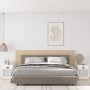 Mesitas de noche 2 unidades blanco brillante 43x36x50 cm de vidaXL, Mesitas de noche - Ref: Foro24-816349, Precio: 84,05 €, D...