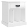 Nightstands 2 units glossy white 43x36x50 cm by vidaXL, Nightstands - Ref: Foro24-816349, Price: 84,05 €, Discount: %