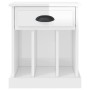 Nightstands 2 units glossy white 43x36x50 cm by vidaXL, Nightstands - Ref: Foro24-816349, Price: 84,05 €, Discount: %