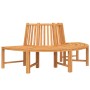 Semicircular tree bench solid teak wood Ø201 cm by vidaXL, garden benches - Ref: Foro24-364405, Price: 519,90 €, Discount: %