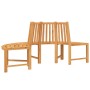 Semicircular tree bench solid teak wood Ø201 cm by vidaXL, garden benches - Ref: Foro24-364405, Price: 519,90 €, Discount: %