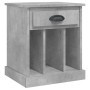 Concrete gray bedside table 43x36x50 cm by vidaXL, Nightstands - Ref: Foro24-816352, Price: 44,83 €, Discount: %