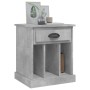 Concrete gray bedside table 43x36x50 cm by vidaXL, Nightstands - Ref: Foro24-816352, Price: 44,83 €, Discount: %