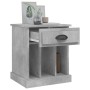 Concrete gray bedside table 43x36x50 cm by vidaXL, Nightstands - Ref: Foro24-816352, Price: 44,83 €, Discount: %