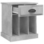 Concrete gray bedside table 43x36x50 cm by vidaXL, Nightstands - Ref: Foro24-816352, Price: 44,83 €, Discount: %