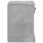 Concrete gray bedside table 43x36x50 cm by vidaXL, Nightstands - Ref: Foro24-816352, Price: 44,83 €, Discount: %