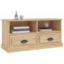 Sonoma oak plywood TV cabinet 93x35.5x45 cm by vidaXL, TV Furniture - Ref: Foro24-816467, Price: 62,99 €, Discount: %