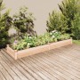 Flowerbed planter with solid fir wood lining 240x60x25 cm by vidaXL, Pots and planters - Ref: Foro24-364298, Price: 71,28 €, ...