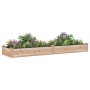 Flowerbed planter with solid fir wood lining 240x60x25 cm by vidaXL, Pots and planters - Ref: Foro24-364298, Price: 71,28 €, ...