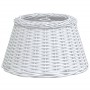 White wicker lampshade screen Ø50x30 cm by vidaXL, Lampshades - Ref: Foro24-364387, Price: 57,96 €, Discount: %