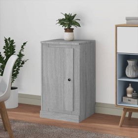 Aparador de madera contrachapada gris Sonoma 37,5x35,5x67,5 cm de vidaXL, Aparadores - Ref: Foro24-816212, Precio: 47,36 €, D...