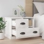 Glossy white nightstand 60x39x45 cm by vidaXL, Nightstands - Ref: Foro24-816362, Price: 63,33 €, Discount: %