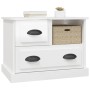 Glossy white nightstand 60x39x45 cm by vidaXL, Nightstands - Ref: Foro24-816362, Price: 63,33 €, Discount: %