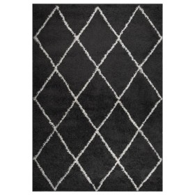 Cream and anthracite gray long pile rug 160x230 cm by vidaXL, Rugs - Ref: Foro24-342161, Price: 73,99 €, Discount: %