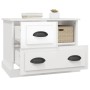 Glossy white nightstand 60x39x45 cm by vidaXL, Nightstands - Ref: Foro24-816362, Price: 63,33 €, Discount: %