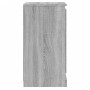 Sonoma gray plywood sideboard 37.5x35.5x67.5 cm by vidaXL, Sideboards - Ref: Foro24-816212, Price: 47,36 €, Discount: %