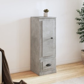 Aparador madera contrachapada gris hormigón 36x35,5x103,5 cm de vidaXL, Aparadores - Ref: Foro24-816308, Precio: 62,99 €, Des...