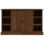 Aparador de madera contrachapada roble marrón 100x35,5x60 cm de vidaXL, Aparadores - Ref: Foro24-816447, Precio: 101,57 €, De...