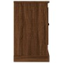 Aparador de madera contrachapada roble marrón 100x35,5x60 cm de vidaXL, Aparadores - Ref: Foro24-816447, Precio: 101,57 €, De...