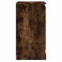 Aparador madera contrachapada roble ahumado 37,5x35,5x67,5 cm de vidaXL, Aparadores - Ref: Foro24-816210, Precio: 46,06 €, De...