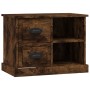 Smoked oak nightstand 60x35.5x45 cm by vidaXL, Nightstands - Ref: Foro24-816373, Price: 54,91 €, Discount: %