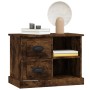 Smoked oak nightstand 60x35.5x45 cm by vidaXL, Nightstands - Ref: Foro24-816373, Price: 54,91 €, Discount: %