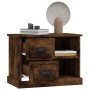 Smoked oak nightstand 60x35.5x45 cm by vidaXL, Nightstands - Ref: Foro24-816373, Price: 54,91 €, Discount: %