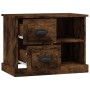 Smoked oak nightstand 60x35.5x45 cm by vidaXL, Nightstands - Ref: Foro24-816373, Price: 54,91 €, Discount: %