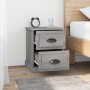 Mesita de noche madera contrachapada gris Sonoma 39x39x47,5 cm de vidaXL, Mesitas de noche - Ref: Foro24-816156, Precio: 43,9...