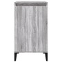 Bedside tables 2 units plywood gray 40x35x70 cm by vidaXL, Nightstands - Ref: Foro24-819657, Price: 57,93 €, Discount: %