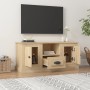 Sonoma oak plywood TV cabinet 100x35.5x45 cm by vidaXL, TV Furniture - Ref: Foro24-816459, Price: 68,17 €, Discount: %