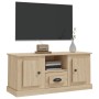 Sonoma oak plywood TV cabinet 100x35.5x45 cm by vidaXL, TV Furniture - Ref: Foro24-816459, Price: 68,17 €, Discount: %