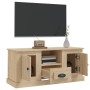 Sonoma oak plywood TV cabinet 100x35.5x45 cm by vidaXL, TV Furniture - Ref: Foro24-816459, Price: 68,17 €, Discount: %