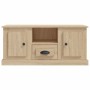 Sonoma oak plywood TV cabinet 100x35.5x45 cm by vidaXL, TV Furniture - Ref: Foro24-816459, Price: 68,17 €, Discount: %