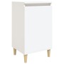 White plywood nightstand 40x35x70 cm by vidaXL, Nightstands - Ref: Foro24-819628, Price: 47,92 €, Discount: %