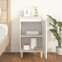 White plywood nightstand 40x35x70 cm by vidaXL, Nightstands - Ref: Foro24-819628, Price: 47,92 €, Discount: %