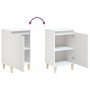 White plywood nightstand 40x35x70 cm by vidaXL, Nightstands - Ref: Foro24-819628, Price: 47,92 €, Discount: %