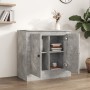 Aparador de madera contrachapada gris hormigón 70x35,5x67,5 cm de vidaXL, Aparadores - Ref: Foro24-816188, Precio: 79,99 €, D...