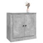 Aparador de madera contrachapada gris hormigón 70x35,5x67,5 cm de vidaXL, Aparadores - Ref: Foro24-816188, Precio: 79,99 €, D...