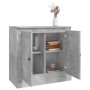 Aparador de madera contrachapada gris hormigón 70x35,5x67,5 cm de vidaXL, Aparadores - Ref: Foro24-816188, Precio: 79,99 €, D...