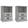 Nightstands 2 units gray Sonoma 43x36x60 cm by vidaXL, Nightstands - Ref: Foro24-816341, Price: 96,91 €, Discount: %