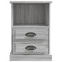 Nightstands 2 units gray Sonoma 43x36x60 cm by vidaXL, Nightstands - Ref: Foro24-816341, Price: 96,91 €, Discount: %