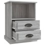 Nightstands 2 units gray Sonoma 43x36x60 cm by vidaXL, Nightstands - Ref: Foro24-816341, Price: 96,91 €, Discount: %