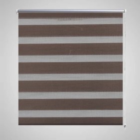 Persiana Cebra 50 x 100 cm Café de vidaXL, Persianas y estores - Ref: Foro24-240189, Precio: 18,99 €, Descuento: %