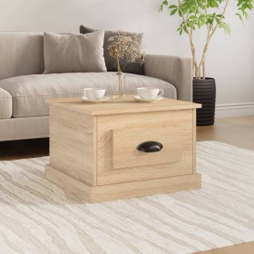 Sonoma oak plywood coffee table 50x50x35 cm by vidaXL, Coffee table - Ref: Foro24-816251, Price: 51,99 €, Discount: %